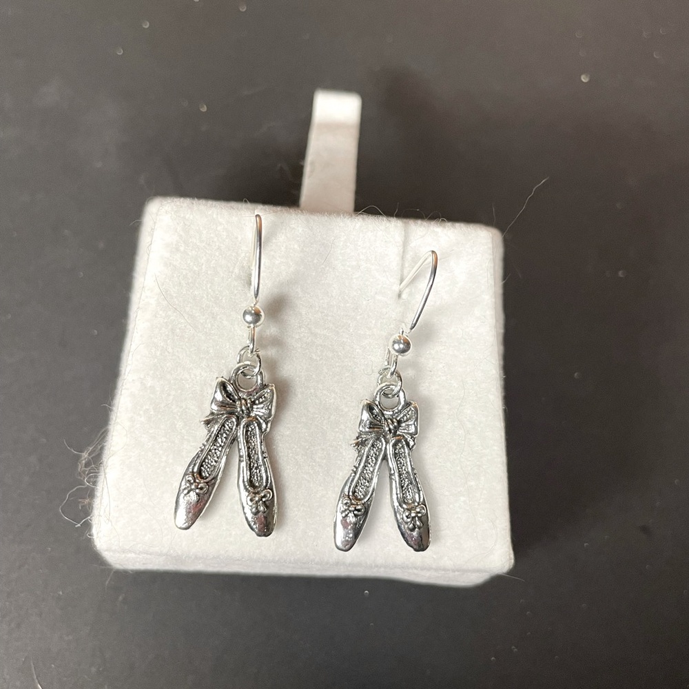 Handmade Ballet Shoes Earrings